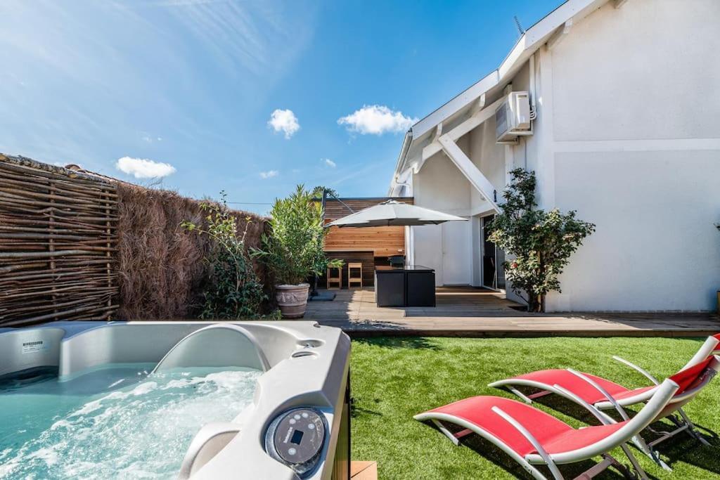 Ravissante Maison 3* Avec Jacuzzi Proche Lac Бискаррос Экстерьер фото